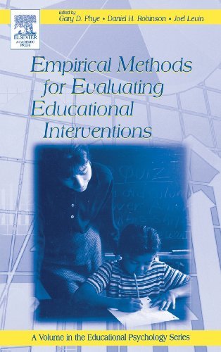 Empirical Methods for Evaluating Educational Interventions (Educational Psychology)