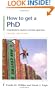 How to Get a PhD