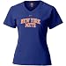 New York Mets T Shirt : Nike New York Mets Ladies Royal Blue Arched Logo T Shirt