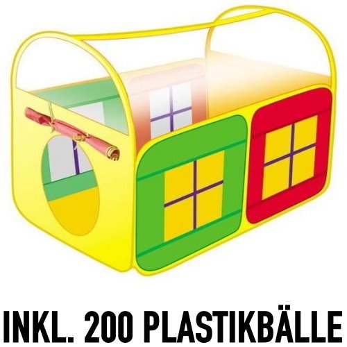 Spielzelt, Pop Up Zelt, Bällebad,