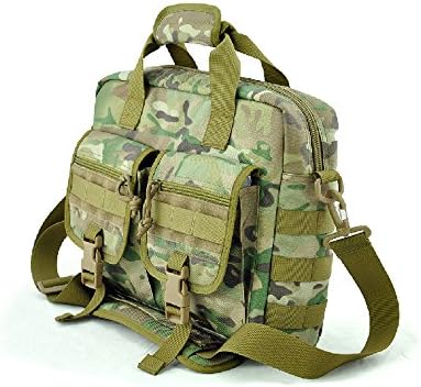 LOOGU Fashion Cool 1000Denier Cordura WATER Resistance Military Camo Laptop Messenger Bag / Case