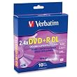 Verbatim 95166 8.5 GB 2.4X Double Layer Recordable Disc DVD plus R DL, 10-Disc Spindle