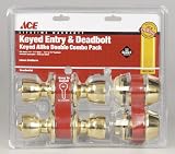 Ace Double Combo Pack Door Lock Set (3884N)