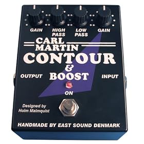 Carl Martin Contour and Boost Effects Pedal by 