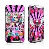 Apple iPhone4�ѥ����󥷡����Skull & Roses Pink��