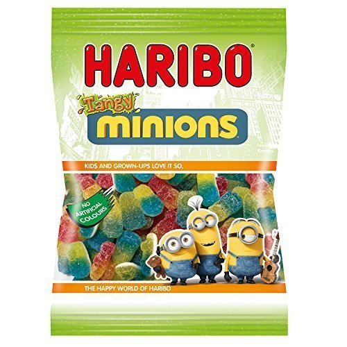 Haribo - Tangy Minions Fruchtgummi Weingummi saures Fruchtgummi - 180g