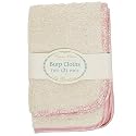 Bumkins Organic Cotton Burp Cloth 2-Pack - Rose