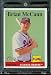 2007 Topps Heritage Baseball Card # 390 Brian McCann Atlanta Braves - Mint Condition - In Protective Display Case