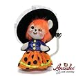 6" Dotty Witch Mouse By Annalee