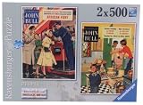 Ravensburger Nostalgic Britain People At Work 2 X 500pc Jigsaw Puzzle
