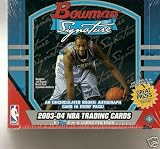 2003 04 Bowman Signature Basketball Unopened Hobby Box