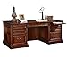 Elegant Mount View Desk (Dark Cherry) (74