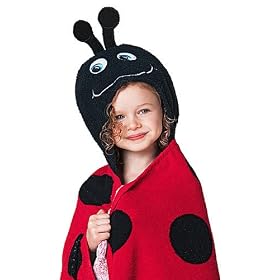 Avon Ladybug Towel Bath Beach Swim Kids Hooded Girls Toddlers