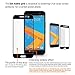 Orzly® - 2.5D Pro-Fit Tempered Glass Screen Protector for HTC 10 (2016 Model) - Full Cover Screen Guard - Black