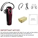 Masentek Red M26 Bluetooth Headset V4.1 Wireless Earphone Handsfree Earpiece Earbud Noise Cancelling Mic for iPhone 7 Plus 6s 5s iPad Samsung Galaxy S7 Edge S6 S5 Note5 LG G5 V10 Motorola HTC Android