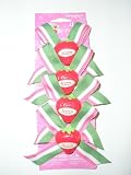 Strawberry Shortcake Ponytail Holders Hair Ponies ~ 4 pc SetIMAGE