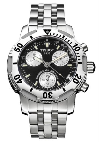 Cover image : [ティソ]TISSOT 腕時計 PRS200 クロノダイバー ブラック・シルバー メンズ T17148653 メンズ [正規輸入品]