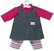 Corolle Denim Dress, fits 14 inch baby dolls
