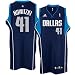 Dirk Nowitzki Dallas Mavericks Navy Youth Replica Adidas NBA Jersey