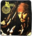 Pirates of the Caribbean "Jack Loaded" Over-size Micro Raschel Throw Blanket