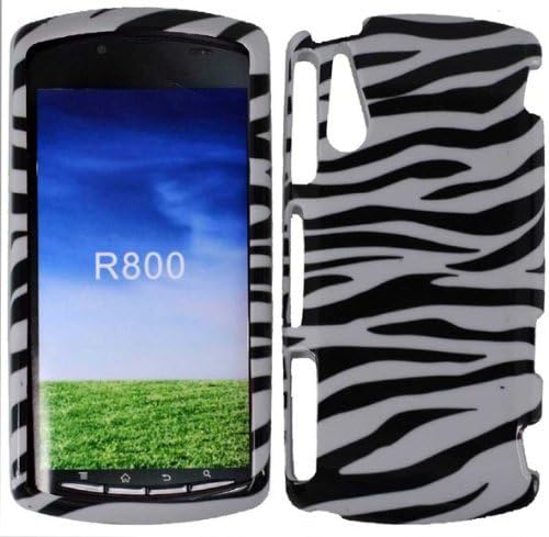 Sony Ericsson Xperia Play R800 Designer HARD PROTECTOR COVER CASE SNAP ON PERFECT FIT - Zebra