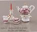 Reutter Porcelain Miniature Teapot with Braiser Set