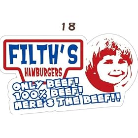 �yFILTH'S HAMBURGERS�z�A�����J���X�e�b�J�[L/�h�����H���A���G�V�[���ʔ́�