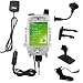 Car / Auto Multi Adapter Mount Holder GPS Navigation Kit for the Audiovox 5050 PPC with built in charger - Gomadic Brand