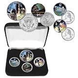 40th Anniversary Apollo 11 Moon Landing 4-coin Set
