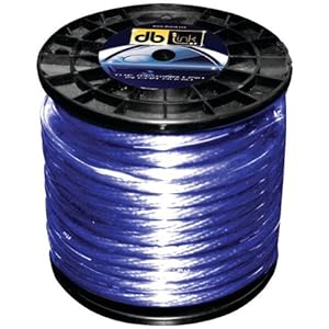 DB Link PW0BL50Z 0-Gauge 50 Feet Power Wire (Blue)