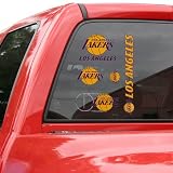 NBA Los Angeles Lakers 11x17 Window Clings Sheet