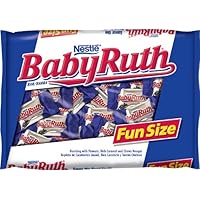 Nestle Baby Ruth Funsize, 12.5-Ounce Bags (Pack of 6)