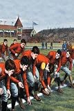 At the Scrimmage Line By Unknown. ART PRINT Size: 12 x 18 Inches