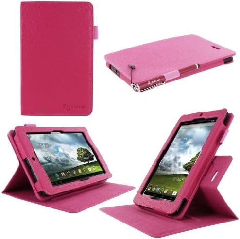 rooCASE Dual-View (Magenta) Folio Case Cover for ASUS MeMO Pad 7 ME172 Tablet (NOT Compatible with MeMO Pad HD 7 ME173X)