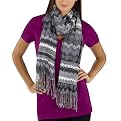 Mossimo Supply Co. Woven Zig Zag Wrap - Grey