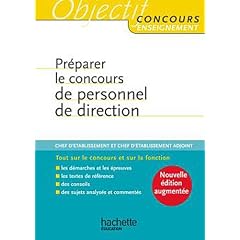 Pr�parer le concours de personnel de direction