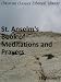 Books : St. Anselm's Book of Meditations and Prayers