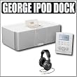 Chestnut Hill Sound George Audio Speaker System for the Apple iPod w/ Studio HeadPhones