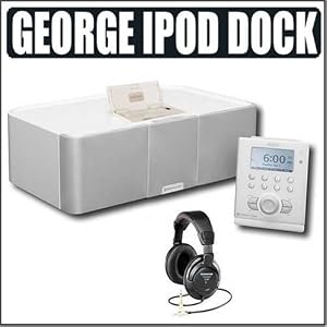 Chestnut Hill Sound George Audio Speaker System for the Apple iPod w  Studio HeadPhones by 