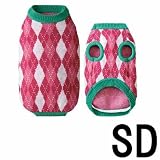 SimplersV 09 シンプラーズ アーガイル ベスト SD ピンクの画像
