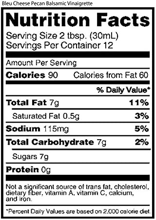 Bleu Cheese Pecan Balsamic Vinaigrette, 12oz.