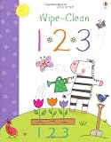 123 (Usborne Wipe Clean Books)