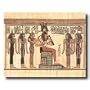 Egyptian Hieroglyphics I Kids Room Contemporary Picture Art Print