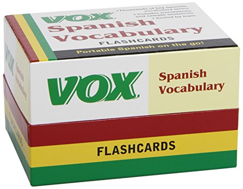 VOX Spanish Vocabulary Flashcards