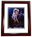 Tina Turner Autographed 8x10 Concert Photo MAHOGANY CUSTOM FRAME