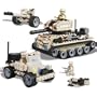 Best Lock Construction Toys Sand Military Play Set, 330 Pieces