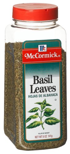 McCormick Basil Leaves, 5-Ounce Units (Pack of 6)