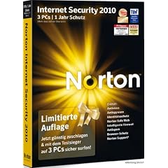 Norton Internet Security 2010 Limited Edition 3 PCs - deutsch