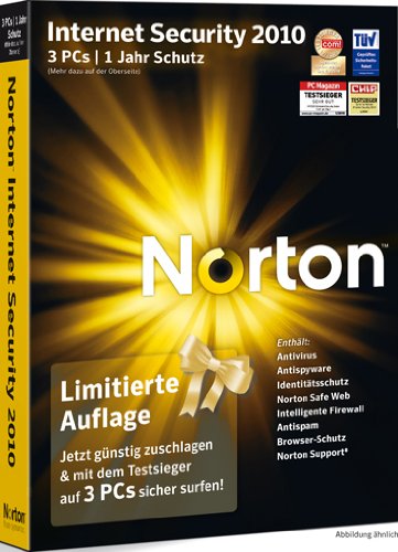 Norton Internet Security 2010 Limited Edition 3 PCs - deutsch