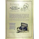 1917 Safety-Razor Valet Auto-Strop Advert Old Print by Original old antique victorian print
